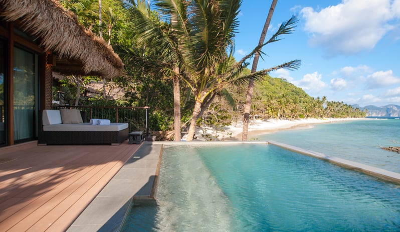 18. Pangulasian Island - Pool Villa view of the Beach